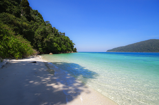 Beautiful turquoise beach in the Andaman Sea at Koh Lipe, Thailand