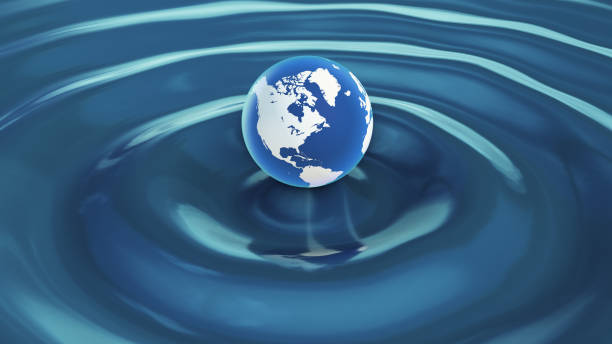 istock World Water Day, Earth Floating on Water Surface 2068088595
