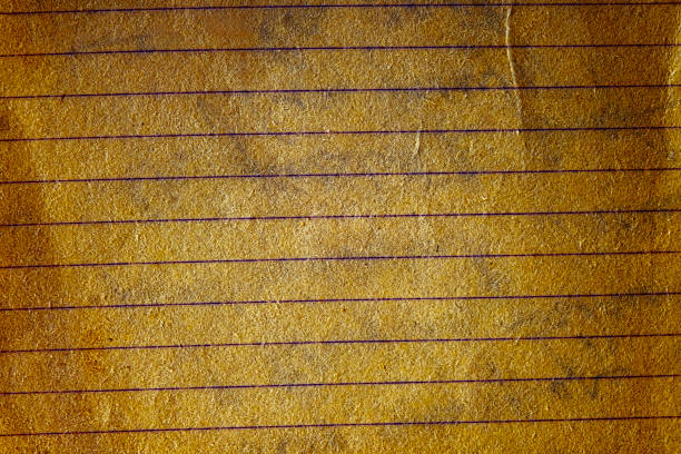 old vintage discolored dirty graph recycled paper - graph paper crumpled graph mesh zdjęcia i obrazy z banku zdjęć