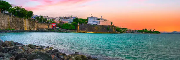 Photo of Old San Juan Puerto Rico Seascape