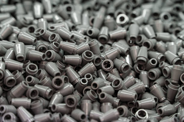 Gray toy parts Background