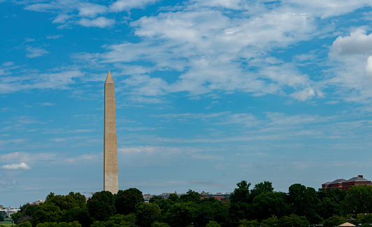 Lincoln memorial, Washington monument and Capitol, Washington DC