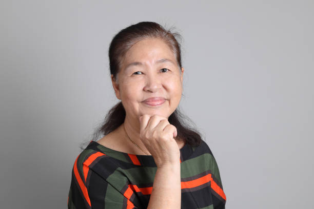 istock Senior Asian Woman 2068544959