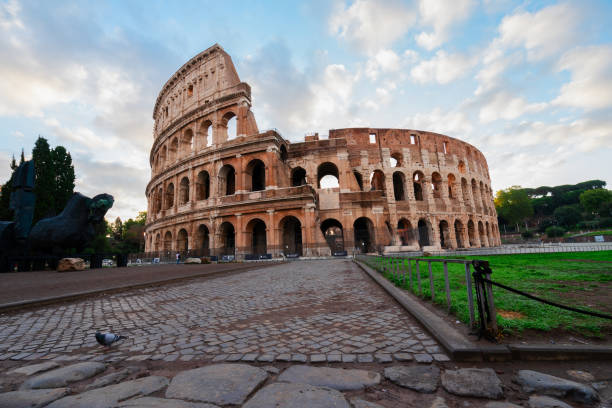 istock Colosseum at sunset in Rome, Italy 2068609739