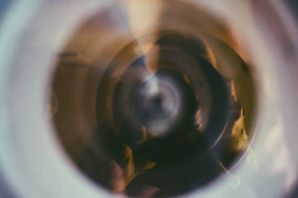 istock Closeup macro of a camera lens 2068858420