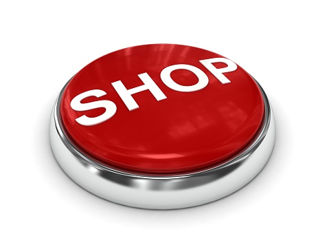 Internet online shopping e-commerce button