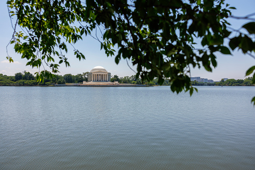 Jefferson Memorial stand on the Tidal Basin in Washington, D.C.