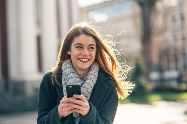 istock Texting in the city 2069067484