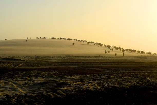 istock Ascending Sunset: Climbing Sand Dunes on the Brazilian Coast 2069097968