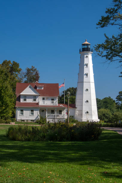 istock North Point Lighthouse & Keeper's House 2069212644