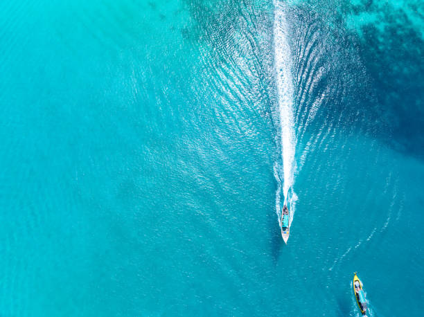 istock Summer sea waves nature background,Drone aerial view ocean background 2069538850