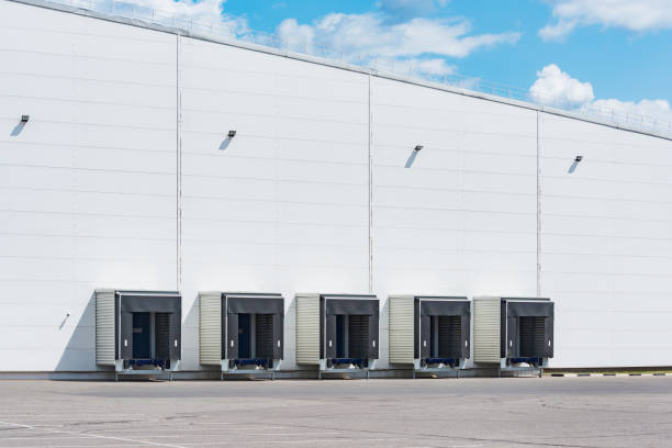 istock Gates of the big storage. 2069619750