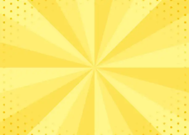 Vector illustration of Starburst and Dot Backgrounds, Sunburst, Rays of Light, Focused Lines Backgrounds graphics