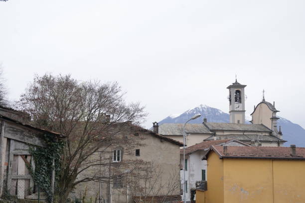 istock An Italian village on a winter's day 2069861234