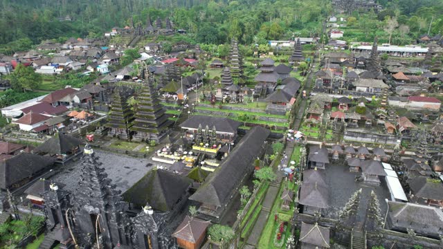 The Public Religious Temples of Bali, Indonesia