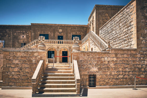 istock Stone stairway in Mardin 2070056576