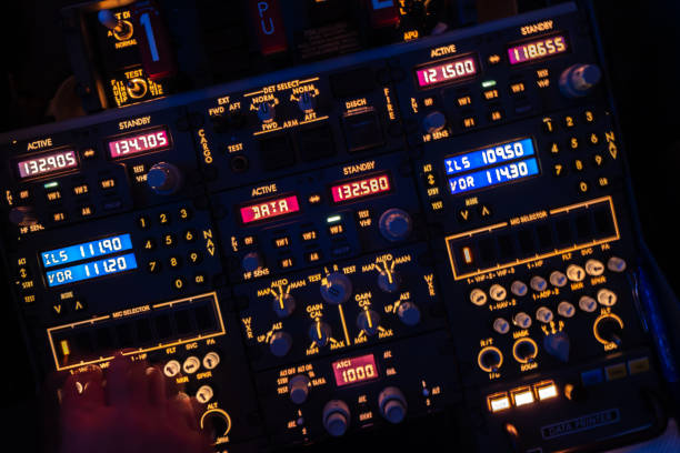 boeing cockpit instruments - ils zdjęcia i obrazy z banku zdjęć