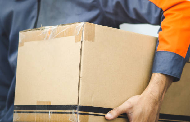 istock The work of parcel delivery personnel 2070182708