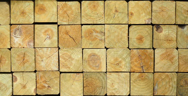 istock wood pattern of stacking square wood texture 2070218597