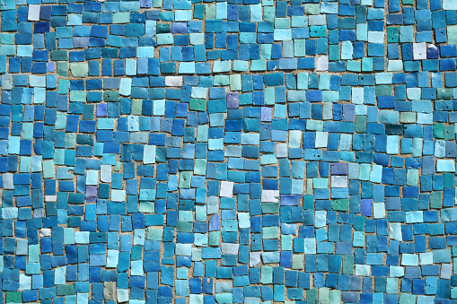 close up on mosaic background for design