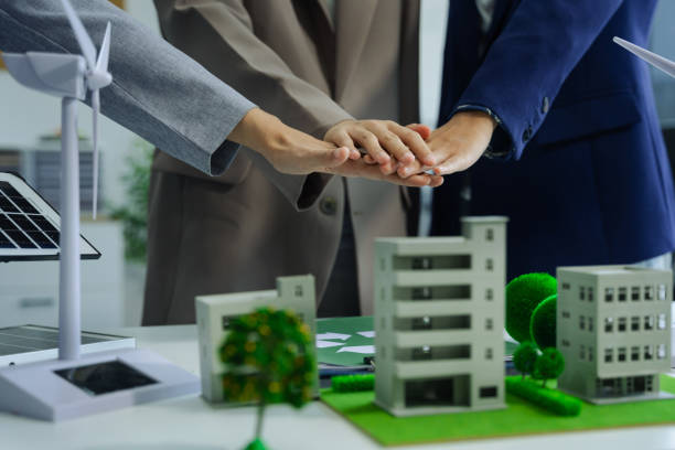 istock Businessmen shake hands after agreeing to start a new project successfully. 2070262471