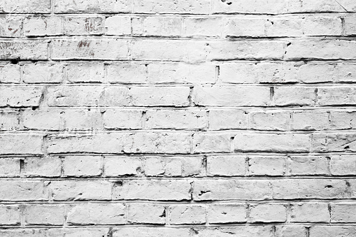 Abstract red brick wall panoramic background