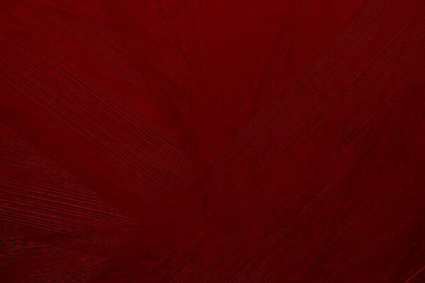 Crimson red abstract plastic foil background with 3d effect and bubbles