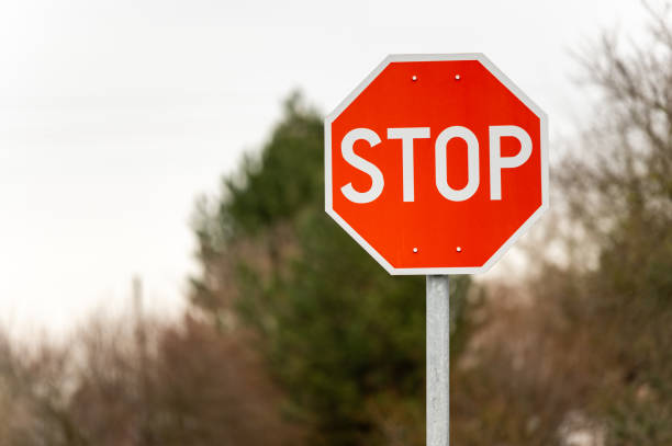 istock Stop and give way traffic sign 2070418725