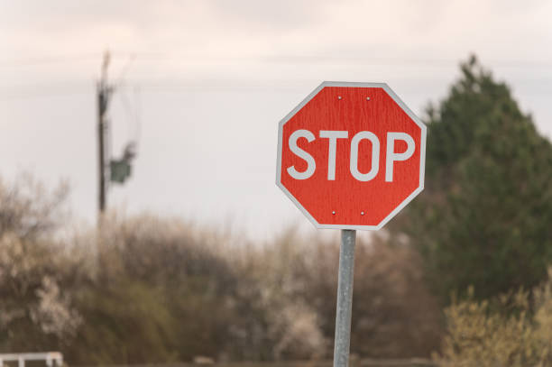 istock Stop and give way traffic sign 2070419258