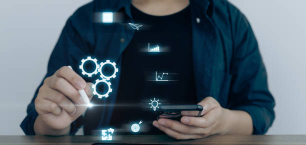 istock Business setting and tool for business analytic, Setting goals and target to success. 2070493430