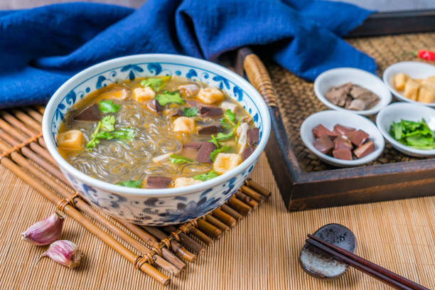 60+ Duck Blood And Vermicelli Soup Stock Photos, Pictures & Royalty