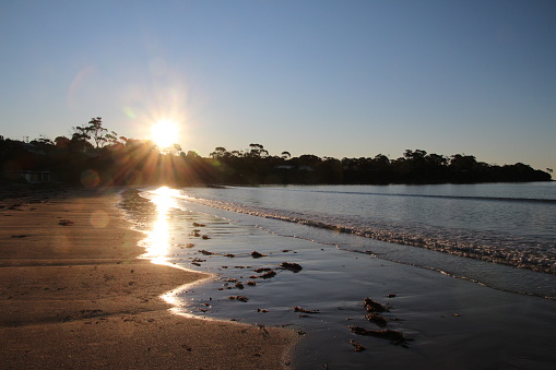 Sunset at Tasmania