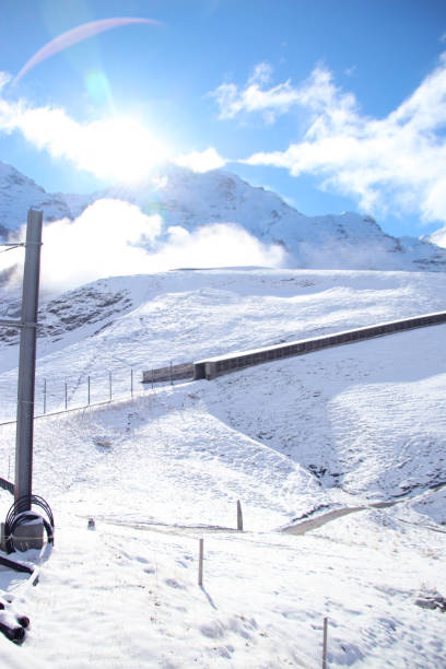 On the way to Jungfraujoch