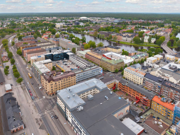 istock Aerial view of Karlstad 2070540040