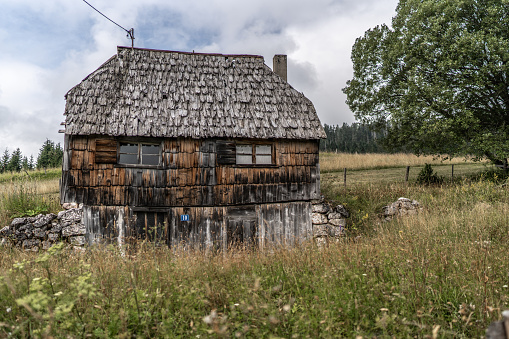 Village in the mountains of Montenegro