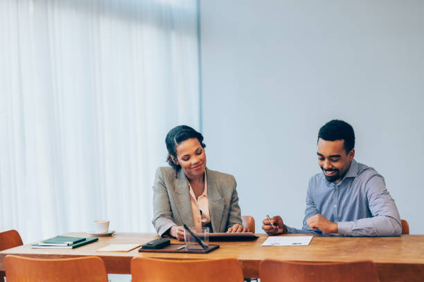 istock Professional Team Collaboration at Work in Modern Office Meeting 2070679757