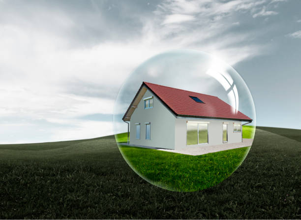 istock Dream of owning your own home in a bubble 2070682921
