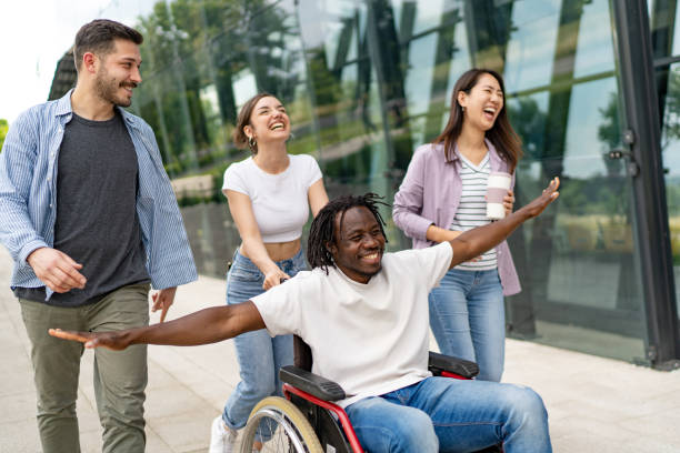 istock Friends having fun outdoors 2070754133