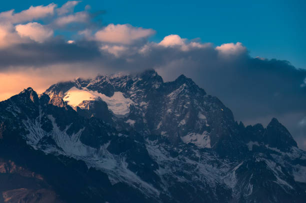 istock Yulong Snow Mountain at dusk 2070921516