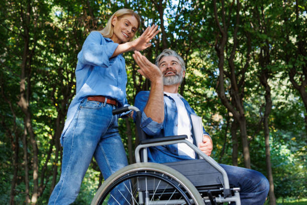istock Compassionate Companion: Leading Through the Park 2070999966