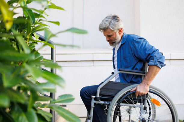 istock Wheelchair Access Challenge: Scaling Stairs 2071018158