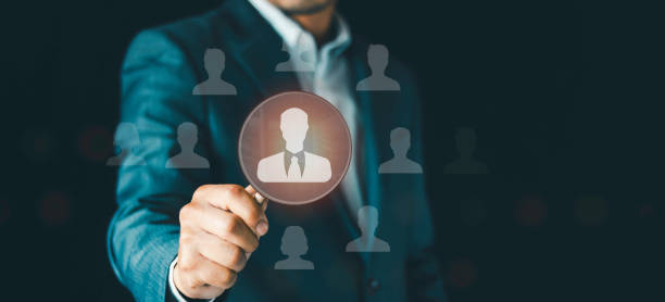 istock CRM or Customer Relation Management concept, customer focus target group, social media, Digital marketing online, HRM, human manage, Businessman selecting crm, Marketing positioning strategy 2071019778