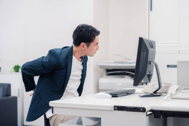istock Businessman suffering from dry eyes due to long working hours 2071115305