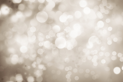Abstract brown bokeh blurs background