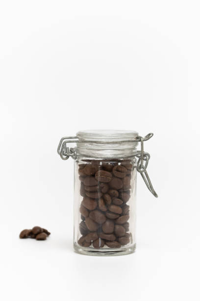 istock Studio photo of coffee beans in a jar 2071225186