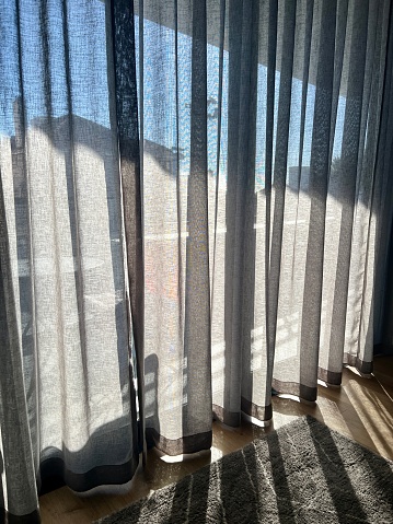 Sunlight through the window