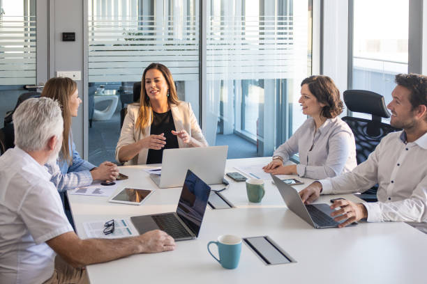 istock Business meeting in a modern office 2071301736