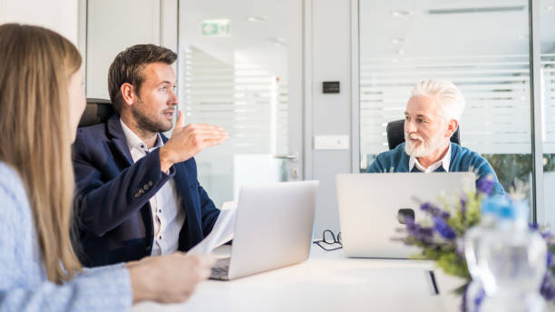 istock Business meeting in a modern office 2071301870