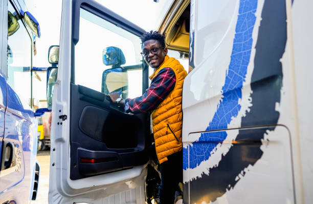 istock Male truck driver 2071421713
