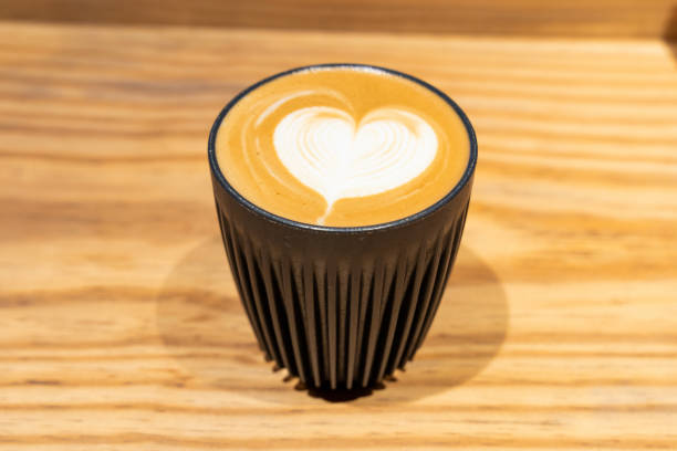 Latte Heart Froth Art